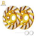 100mm Electroplated Diamond Grinding Disc for Air Angle Grinder